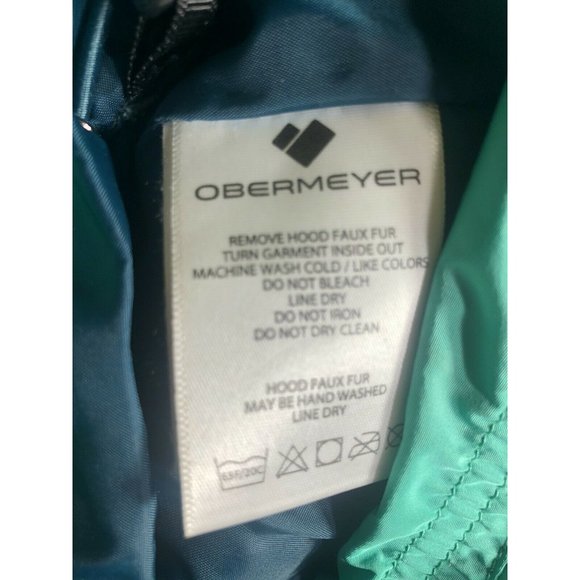 Obermeyer Resort Women's 10  Zip Off Faux Fur Hood Thermore Insulation Vintage - Picture 11 of 12